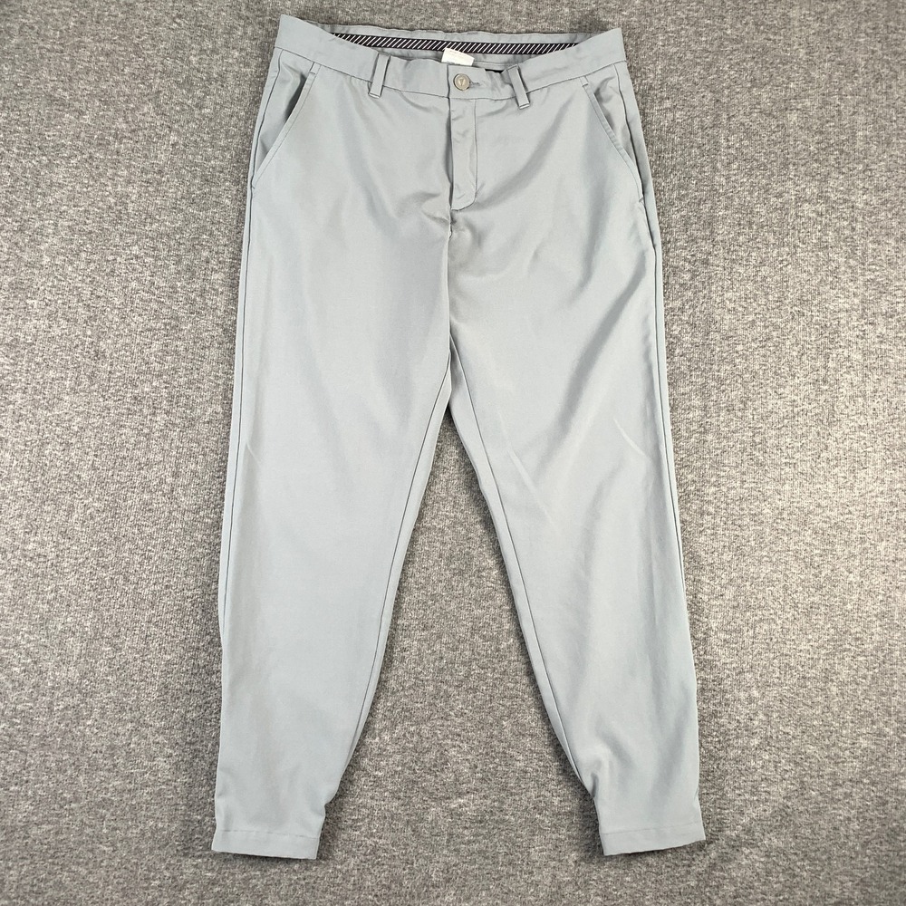 Primo Golf Joggers Men 33 Short Gray Pants Performance Preppy Modern